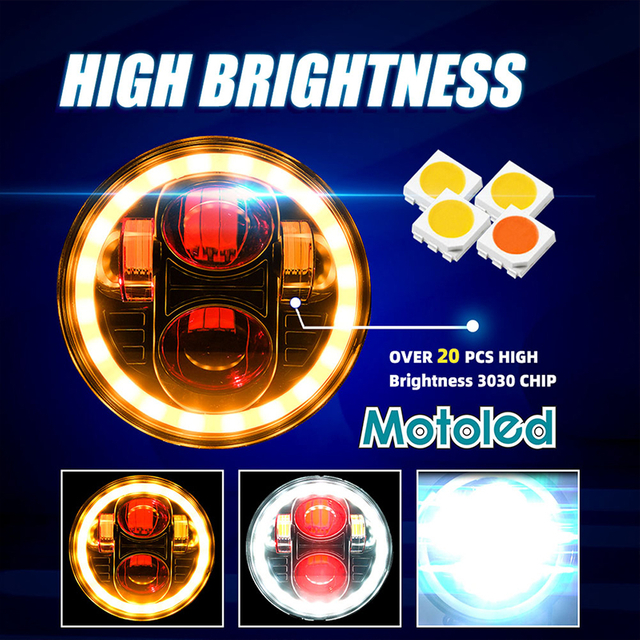 5,75-дюймовый автомобильный проектор, фары 8 В, 12 В, 24 В, 80 В, 36 Вт, 3800LM, автомобиль, мотоцикл, грузовик, UTV, вездеход, внедорожник 5,75MMR03