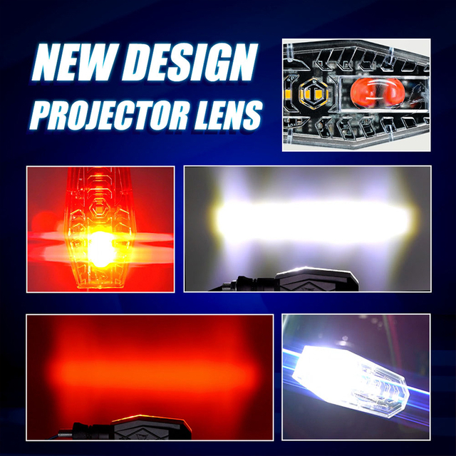 Лазерный объектив проектора указателя поворота для мотоцикла ZX115